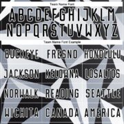 Custom Black White Geometric Pattern Sublimation Soccer Uniform Jersey - Image 4