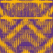 Custom Purple Gold Abstract Triangle Sublimation Soccer Uniform Jersey - Image 4